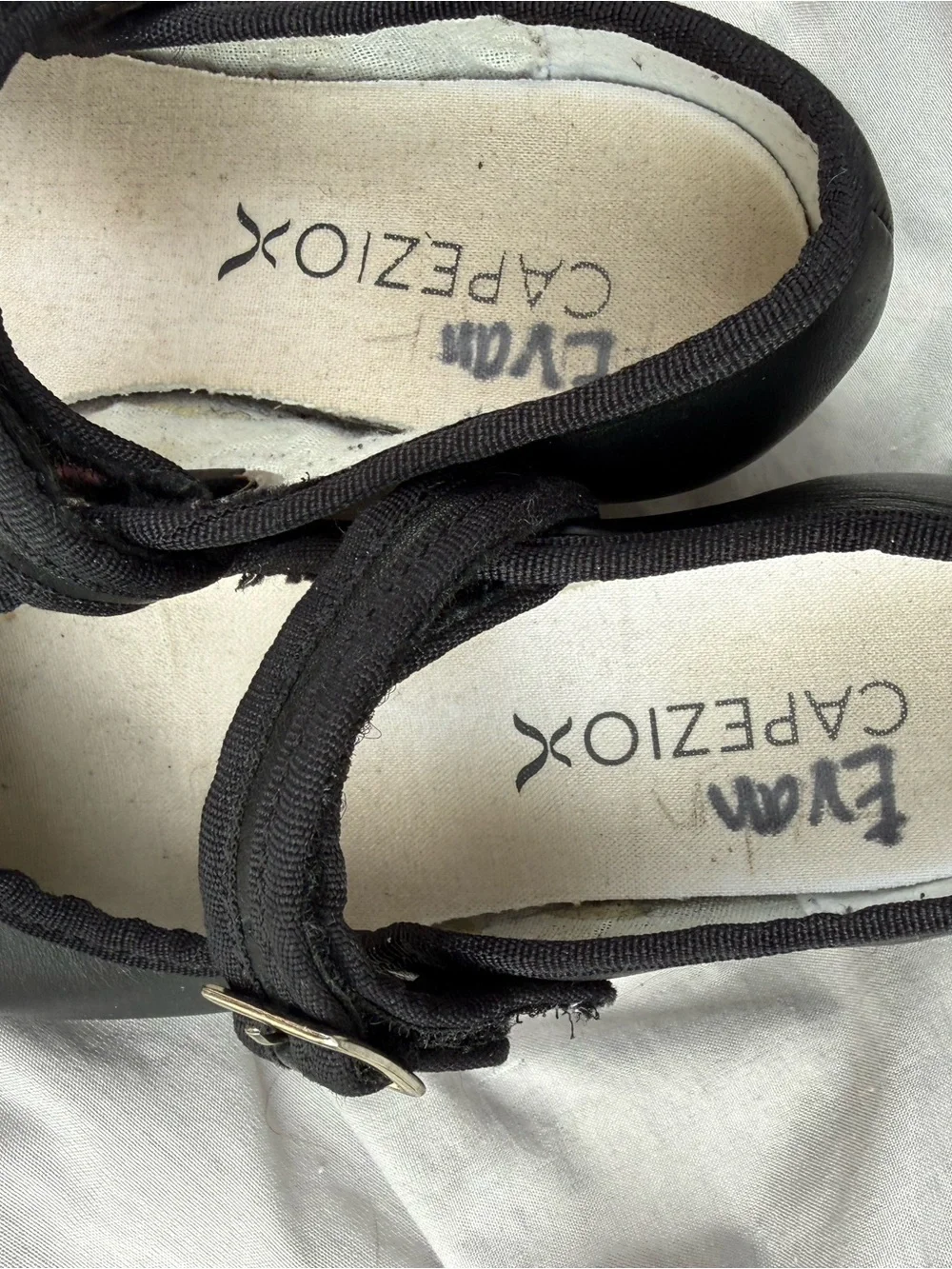 Capezio Black Mary Jane Kids TAP Dance Shoes
